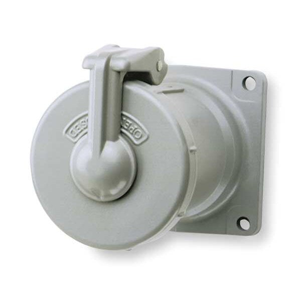 Pin & Sleev Receptacl, 100A, 3P, 3W, NEMA 4X