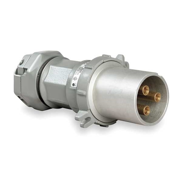 Pin & Slve Plug, 200A, 3P, 3W, 600VAC/250VDC