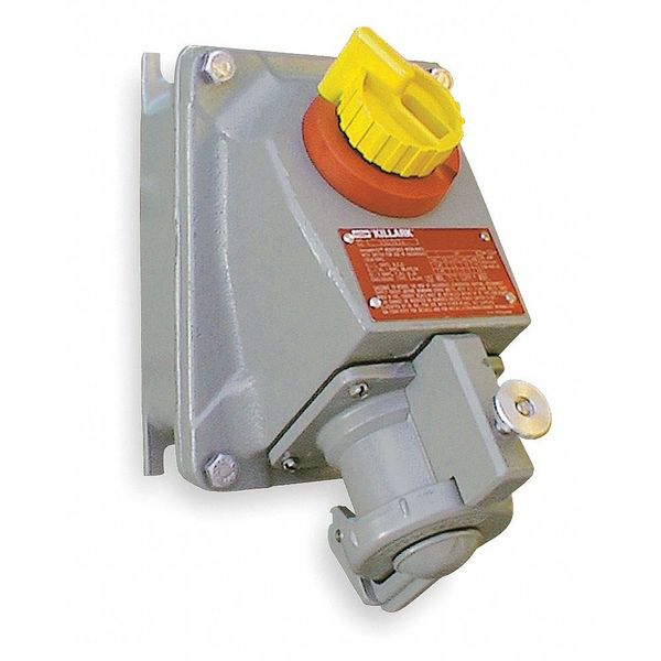 3W 4P 30A Hazardous Pin & Sleeve Receptacle 600VAC
