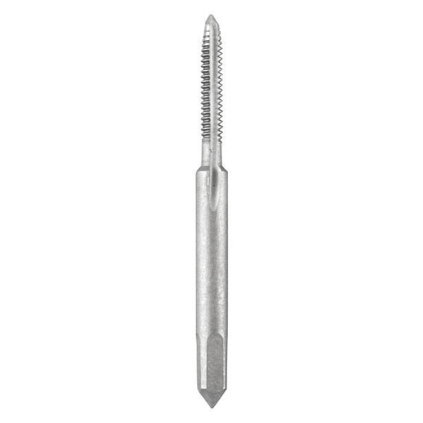 Straight Flute Hand Tap , #4-40 , Plug , 3 Flutes, UNC