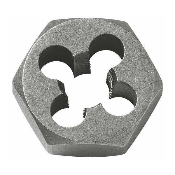 Hexagon Die, Carbon Steel, RH, 5/16-18, NC