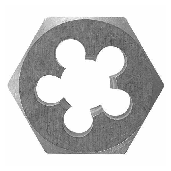 Hexagon Die, Carbon Steel, RH, 1/2-20, NF