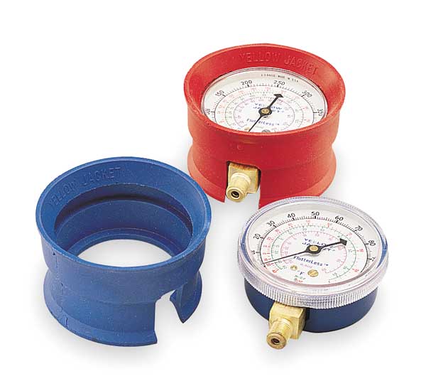 Gauge Boots, 3-1/8 In Dia, PR