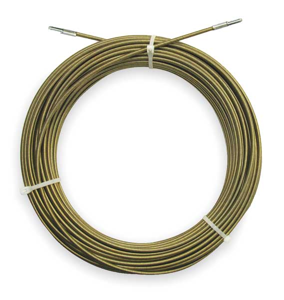Fish Tape, 3/16 In x 100 ft, Flex. Steel