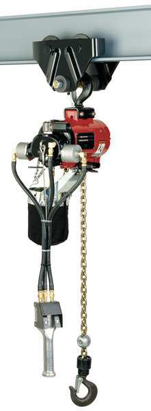 Air Chain Hoist, 4400 lb. Cap., 10 ft. Lft