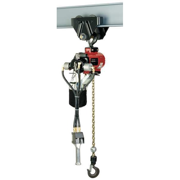 Air Chain Hoist, 550 lb. Cap., 10 ft. Lift