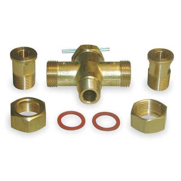 Manual Mixing Valve With Tailpieces