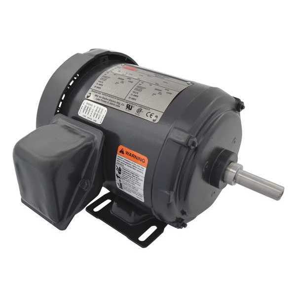 3-Phase General Purpose Motor, 1/2 HP, 56 Frame, 208-230/460V AC Voltage, 1,745 Nameplate RPM