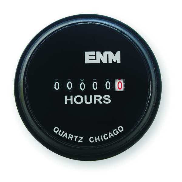 AC Hour Meter I, 6-Digit, 2.31 In, Round