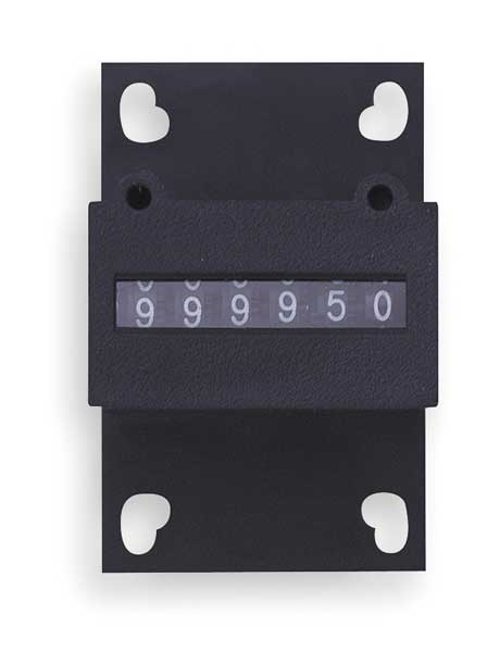 Counter, 6 Digit, Base Mount, 115VAC