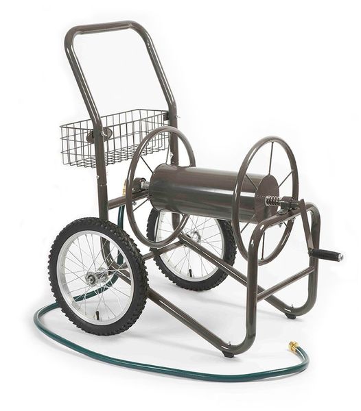 Portable Hose Cart, Steel, 17 In. Dia.