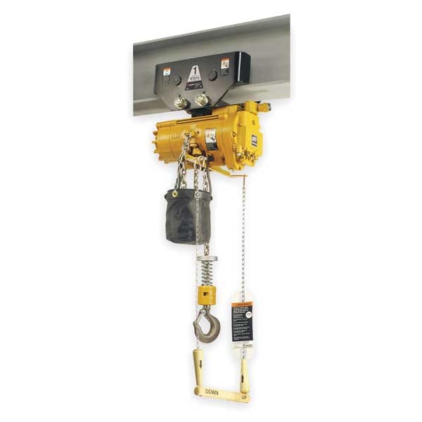 Air Chain Hoist, 550 lb. Cap., 10 ft. Lift