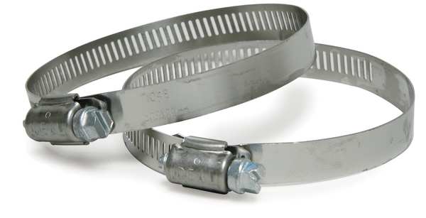 Hose Clamp, 1-1/2 to 3-1/2 In, SAE 48, PK10