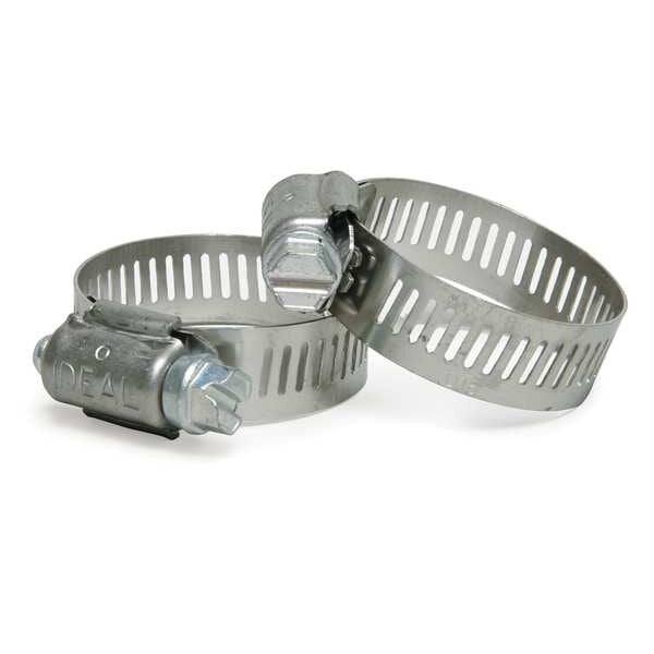 Hose Clamp, 11/16 to 1-1/2 In, SAE 16, PK10, Package Quantity: 10