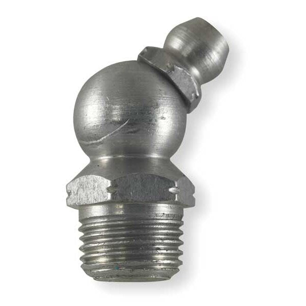 Grease Fitting, 45deg, 1/8-27 .86OA, PK10