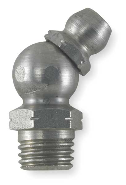 Grease Fitting, 45deg, M8-1.0 23.6mm, PK10
