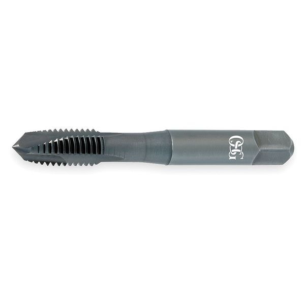 Spiral Point Tap, M10-1.25, Plug, Metric Fine, 3 Flutes, Oxide