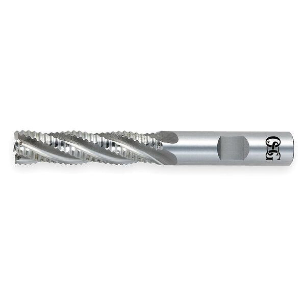 End Mill, Roughing, Co, 1/2, 4 FL, SGL Sq End