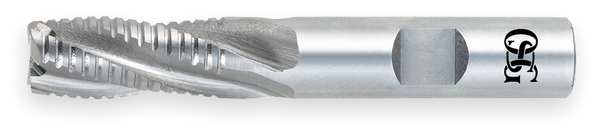 End Mill, Roughing, Co, 1/2, 4 FL, SGL Sq End