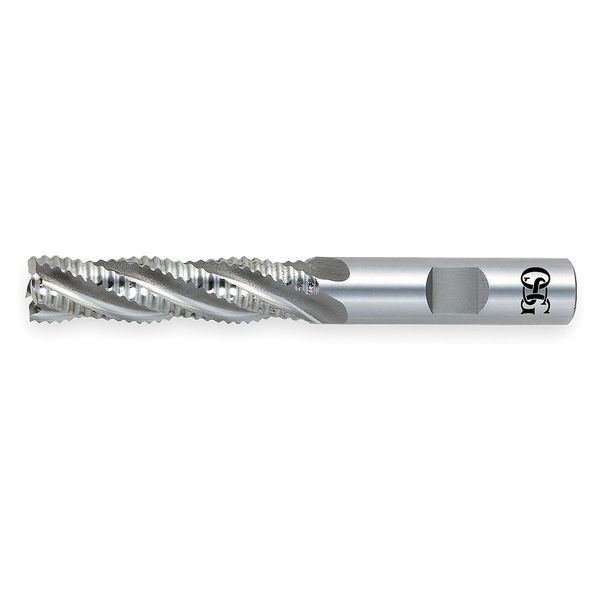 End Mill, Roughing, Co, 2 In, 8 FL, Sq End