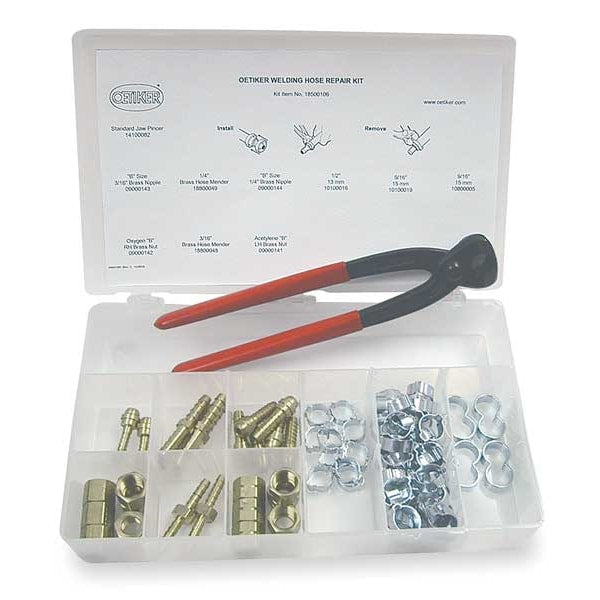 Welding Hose Kit, 81 PC