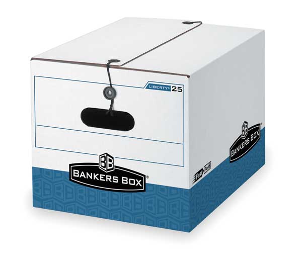 Banker Box, Ltr/Lgl, StringBttn, PK12