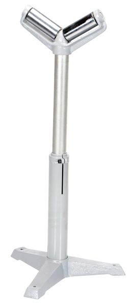 Roller Stand, V Style, H to 38 1/2 In