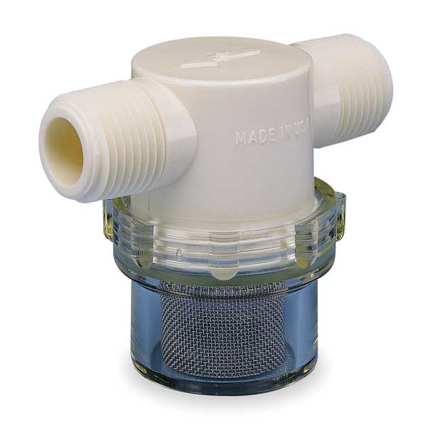 Line Strainer, Low Profile, 1/4