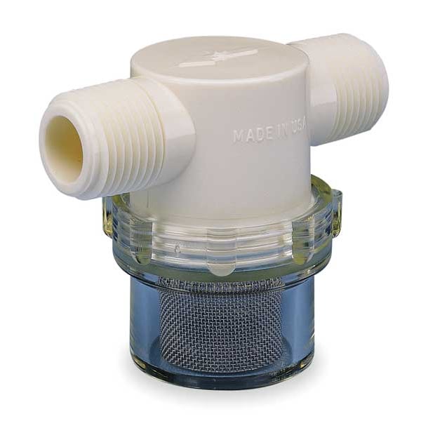 Line Strainer, Low Profile, 3/8