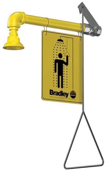 Emergency Shower, Horizontal, 20 gpm