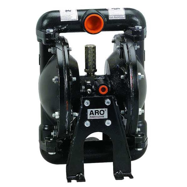 Double Diaphragm Pump, Aluminum, Air Operated, PTFE, 35 GPM
