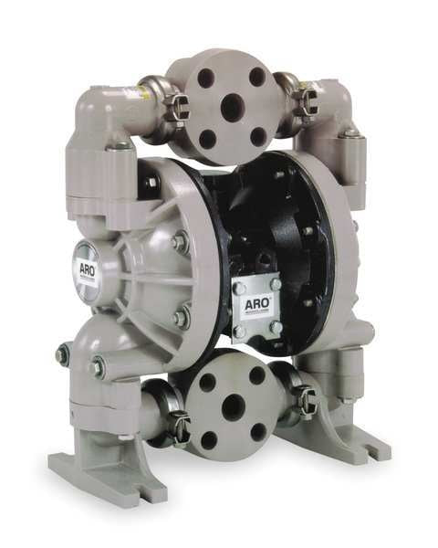 Double Diaphragm Pump, Polypropylene, Air Operated, PTFE, 100 GPM