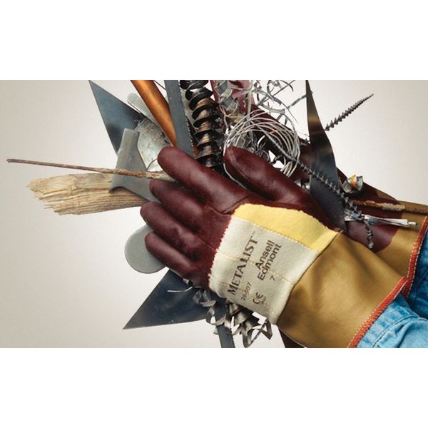 Cut Resistant Coated Gloves, A2 Cut Level, Foam Nitrile, L, 1 PR