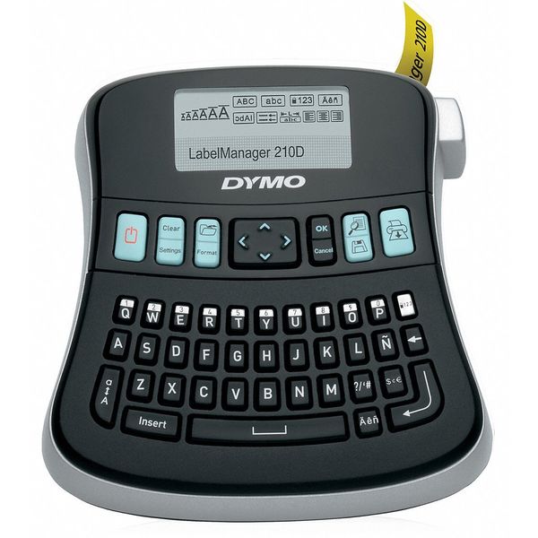 Label Printer Kit, 2 Lines, LabelManager 210D