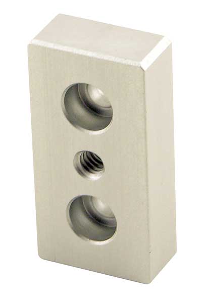 Base Plate, 1/4-20 Tap Center, For 10S