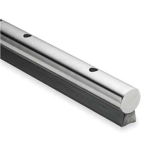 Support Rail, Steel, 1.000 In D, 24 In
