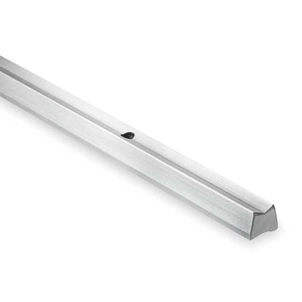 Support Rail, Steel, 1.250 In D, 48 In