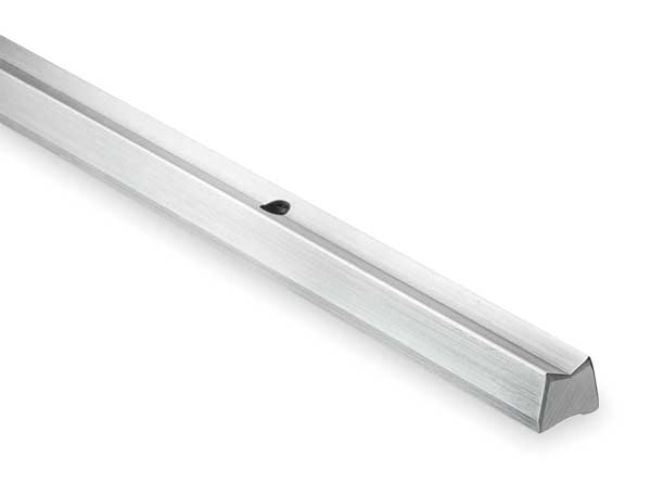 Support Rail, Steel, 1.500 In D, 24 In