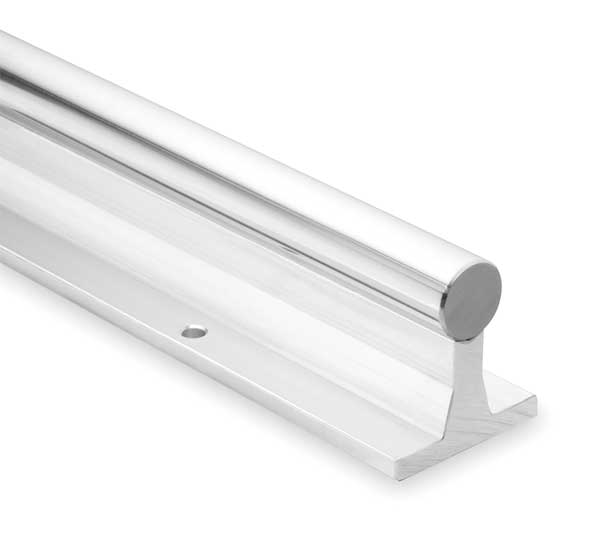 Rail Assy, Alum & Steel, 1.250 In D, 24 In
