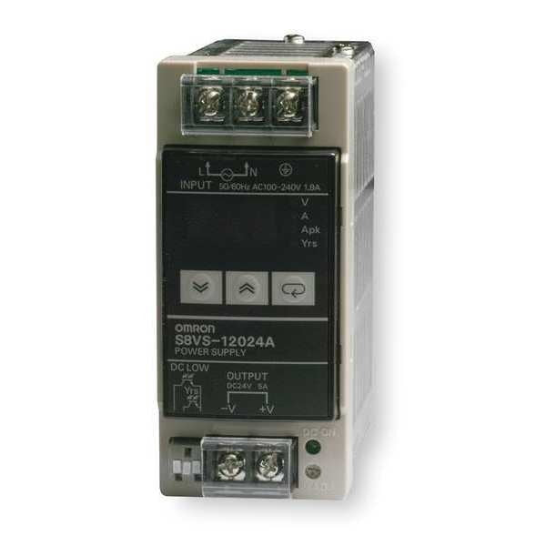 DC Power Supply, 24VDC, 5A, 50/60Hz