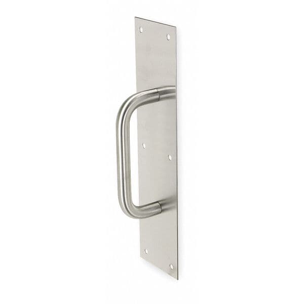 Door Pull Plate, Stainless Steel, 15