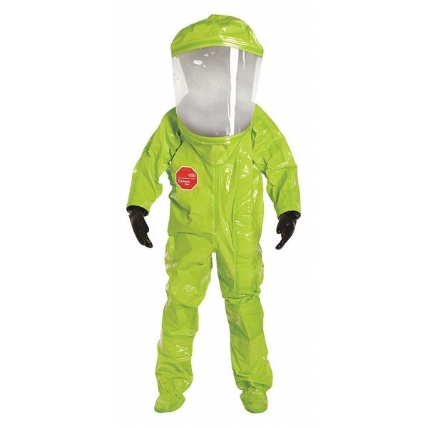 Encapsulated Suit, Yellow, Tychem(R) 10000, Zipper