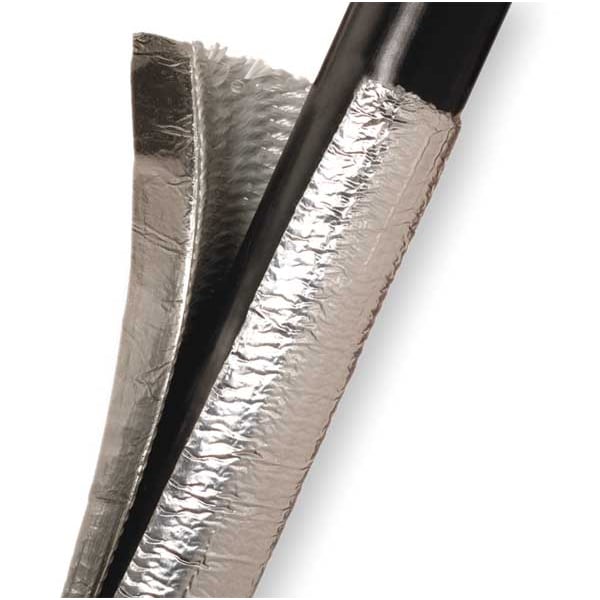 Sleeving, 0.042 In., 4 ft. L, Silver