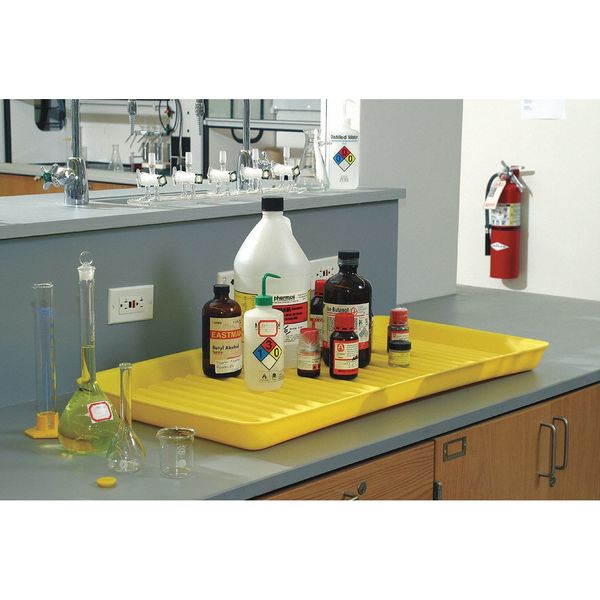 Tray, 5 gal Spill Capacity, 5 gal, Polyethylene