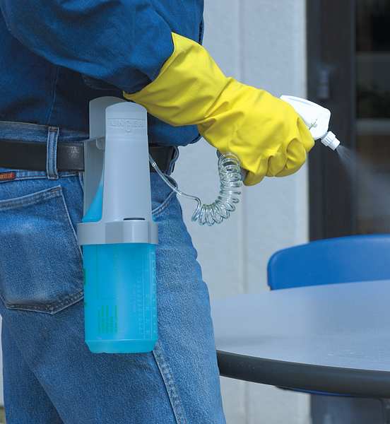 33 oz. Clear, Preprinted Trigger Spray Bottle