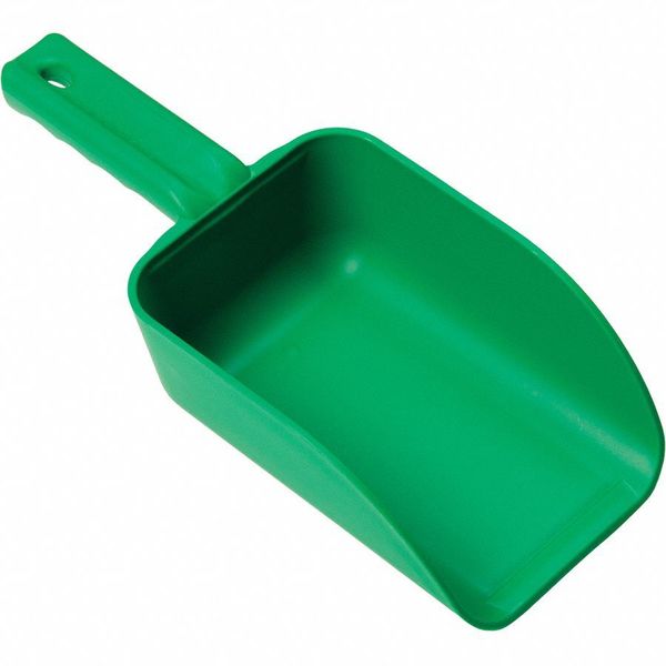 Small Hand Scoop, Poly, 32 Oz, Green