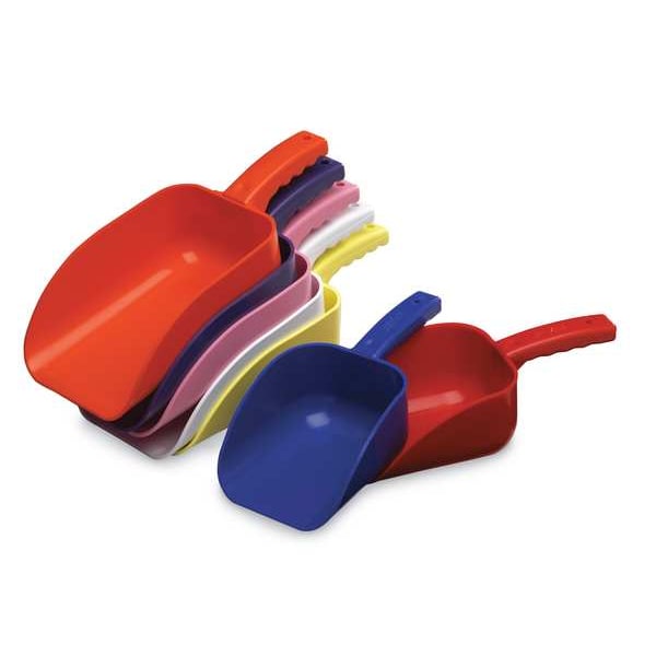 Small Hand Scoop, Poly, 32 Oz, White