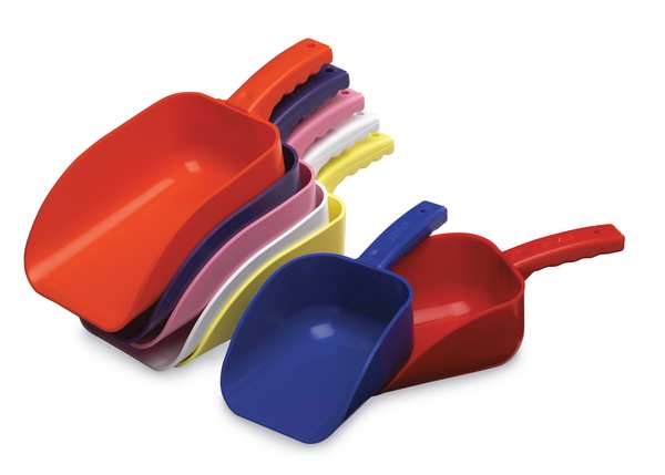 Large Hand Scoop, 6-1/2 In. W, Pink