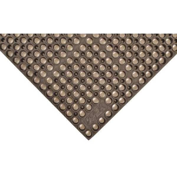 Drainage Holes Antifatigue Mat 3 ft 3 in W x 4 ft 10 in L, 7/8 In