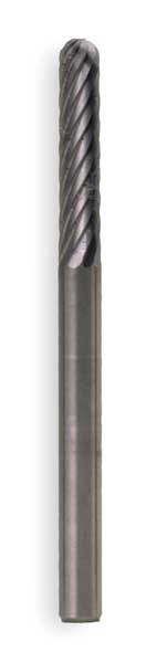 Carbide Bur, Cylindrical Ball, 3/8, SGL Cut